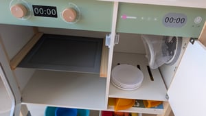XXL-Holzküche für Kinder – mit LED, Zubehör & interaktiven Elementen Kunden-Foto 4
