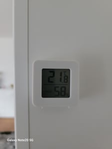 5 Stück Thermometer für Innenräume, Raumthermometer Digital Innen, LCD Intelligentes Hygrometer Kunden-Foto 2