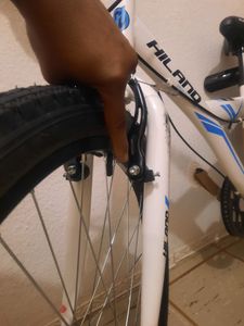 HILAND Rocket 20 Zoll Kinderfahrrad Mountainbike Kinder MTB für Jungen und Mädchen mit Shimano 6 Gang Schaltung Licht Gepäckträger, Weiß Kunden-Foto 20