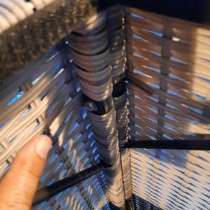 tectake® Aluminium Auflagenbox 145x82,5x79,5cm - Große Kissenbox mit Stauraum Kunden-Foto 3