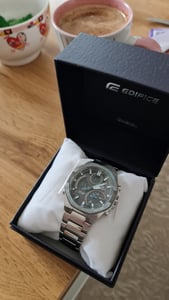 Casio Edifice Uhr ECB-950DB-1AEF Herrenuhr Solar Bluetooth 10ATM Kunden-Foto 1