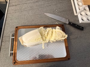 Habu Essentials Schneidebrett aus Walnussholz & 304 Edelstahl Kunden-Foto 2