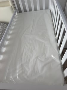 ZEE BAMBI Łóżeczko Dostawne dla Niemowląt 120x60 cm Kaszmir z Kółkami Regulowane 3-Poziomowe Łóżeczko Dziecięce Zdjęcie produktu od klienta nr 5