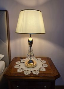 Mauro Ferretti Tischleuchte Bratislava E27 Ø 33x59 cm gold Kunden-Foto 1