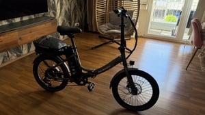 20" E-Bike 155–195 cm 36 V 20 Ah 110–130 km IPX5 7-Gang – StVZO-konform mit legaler Schiebehilfe (6 km/h) – Blau Kunden-Foto 12
