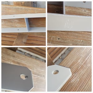 LARS360 121mm H-kotva H-sloupek tloušťka materiálu 5 mm, celková výška 600 mm Plotové sloupky pro přístřešky pro auta a zahradní ploty - 2 kusy Fotografie od zákazníka č. 1