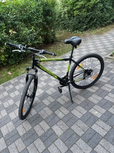 Bergsteiger Detroit 29 Zoll Mountainbike, geeignet ab 170 cm, Scheibenbremse, Shimano 21 Gang-Schaltung, Gabel-Federung mit Lockout-Funktion, Jungen-Fahrrad & Herren-Fahrrad Kunden-Foto 1