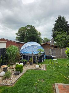 Kryt bazénu EXIT ECO, průměr 366 cm, Pool Dome, univerzální, příslušenství k bazénům, odolný proti povětrnostním vlivům Fotografie od zákazníka č. 8