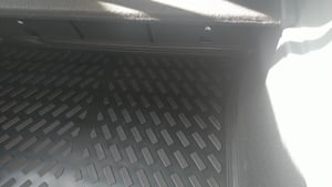 Kofferraumwanne für TESLA MODEL Y Juniper (Facelift) 2025-2026 | Antirutsch mit 5cm Rand Kunden-Foto 3