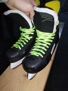BAUER Schlittschuh S23 - Sr. SCHWARZ SCHWARZ 10 Kunden-Foto 1
