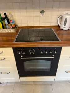 Neff MR 1342 N, Schwarz, Integriert, Keramik, Glaskeramik, 4 Zone(n), 4 Zone(n) Kunden-Foto 1