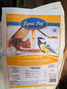 25 kg de graines de tournesol rayées Lyra Pet® Photo du client 2