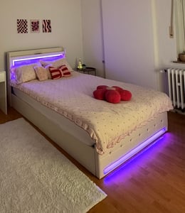 Couette 135 x 200 cm, set de 2, couette 4 saisons, 100% microfibres, convient aux personnes allergiques, sleepling Basic 100 Photo du client 4