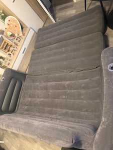 INTEX Schlafsofa Pull-Out Sofa aufblasbar mit Schlaffunktion Queen-Size Kunden-Foto 2