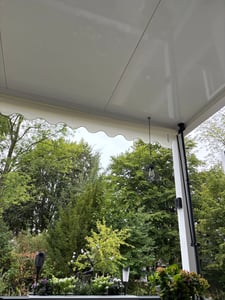 vidaXL Wysuwana markiza antracyt 100x150 cm tkanina i stal Zdjęcie produktu od klienta nr 2
