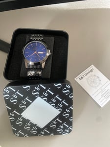 Herren Armbanduhr Quarz Analog mit Datum & Wochentag Kunden-Foto 1
