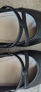 Tamaris Damen Ballerina Riemen Stretch sportlich 1-22110-42, Größe:38 EU, Farbe:Schwarz Kunden-Foto 1
