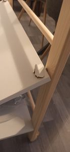 Schardt Wickelregal aus Kiefer, natur belassen, Nachbildung weiss 05 032 19 01 Kunden-Foto 2