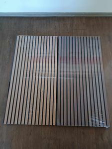 Pannelli acustici in look legno per una piacevole acustica ambientale 118 x 60 cm Rovere bianco Foto del cliente 5