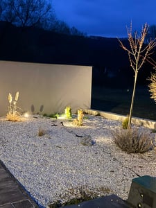 SWANEW 6pcs. spot de jardin LED avec piquet de terre, spot extérieur éclairage de jardin avec prise étanche IP65 blanc chaud Photo du client 2