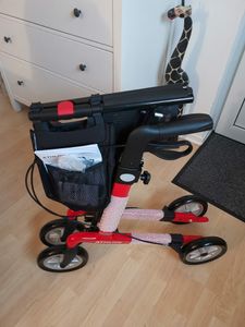 Carbon Rehasense Athlon SL mit Softbereifung Rot L Kunden-Foto 1