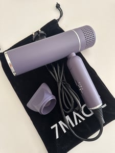 7Magic Haartrockner mit einzigartigem bürstenlosem Motor, Innovativer Mikrofilter, Oxy Active Technology, Super leichter, 1600W (Grün) Kunden-Foto 1