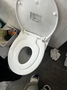 WC-Sitz Family, D-Form Toilettendeckel mit Absenkautomatik - Toilettensitz Kinder WC Deckel, Klodeckel Klobrille Kunden-Foto 4