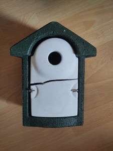 CJ WILDLIFE, caja para nidos, diámetro de 32 mm, modelo H78897 Foto del cliente 1