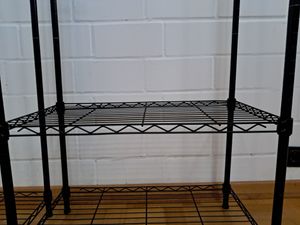 Schwerlast Kleiderständer, 230*35*180cm, Kleiderbügel mit Höhenverstellbaren Einlegeböden, bis 394 kg belastbar, Schwarz Kunden-Foto 8