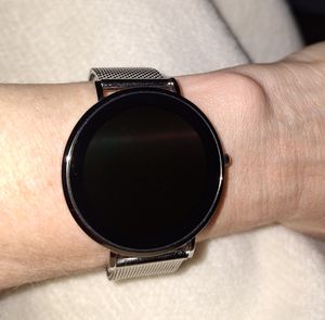 XCOAST Smartwatch SIONA 2 Nano Silver - dámské, ultra malé a tenké, 6denní baterie, dotykový barevný displej AMOLED, fitness tracker Fotografie od zákazníka č. 1