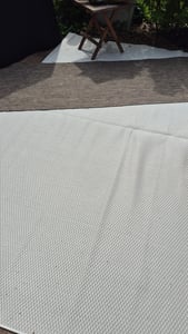 TT Home Teppich Für Outdoor Wetterfest Küchenteppich Balkon Terrasse Unifarbenes Design Modern Größe 300x400 cm Kunden-Foto 6