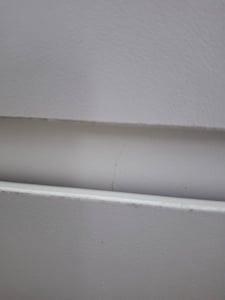 Flieks Faltbarer Schreibtisch mit Rollen, Sideboard Kommode mit beweglichem Beistelltisch, Ecktisch Frisiertisch Eckschreibtisch Drehbar Naturbelassen Kunden-Foto 3