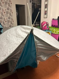 Outtec® Strandmuschel mit UV Schutz Pop Up Zelt, Strand Sonnenschutz, Strandzelt Kunden-Foto 2