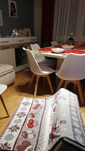 DEULINE® Esszimmerstühle Essstühle Esszimmerstuhl SGS Massivholz Polsterstuhl Stühle OSLO WEISS 521247 Kunden-Foto 2