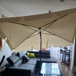 SONGMICS Slnečník 230 x 150 cm UPF 50+ Ochrana pred slnkom Fotografia od zákazníka č. 3