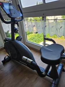 Zipro Liegeheimtrainer Vision – magnetický fitness bicykel s operadlom, 7 kg záťažová hmotnosť – sedací trenažér pre seniorov, rehabilitácia, tichý recumbent bike Fotografia od zákazníka č. 1