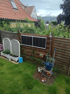 Balkonkraftwerk 200Watt 12Volt Mono Solarpanel Photovoltaik Solaranlage Solar Set Solarmodul für Wohnmobil/Haus/Balkon Kunden-Foto 1