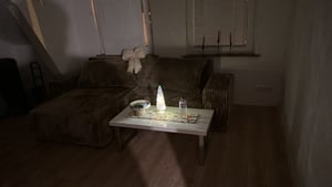 ASTRAD Schlafsofa mit Stauraum - braun Kunden-Foto 1