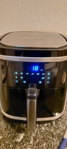 Aigostar - 7L intelligente Heißluftfritteuse, Friteuse Heissluft 1900 W Heissluftfriteuse, 7 Programmen, Warmhalten, 20 Rezepte Kunden-Foto 32
