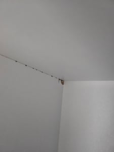 Vysoká kúpeľňová skrinka s poličkou ATSO - matná biela Fotografia od zákazníka č. 1
