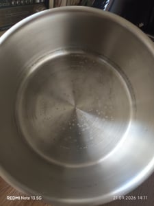 Bratentopf EUROHOME Kochtopf mit Glasdeckel und Messskala, Edelstahltopf, Spülmaschinen und Induktionsgeeignet 16cm Kunden-Foto 3