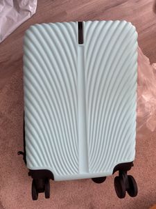 WINGS SWAN 24" Mittlerer Koffer Schwarz, Teleskopgriff, ABS+, Zahlenschloss Kunden-Foto 1