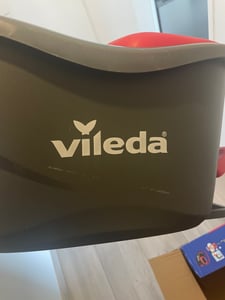 Zestaw mopów Vileda Turbo Easy Wring & Clean z wirówką elektryczną i pedałem nożnym, kolor szary Zdjęcie produktu od klienta nr 6