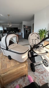 Osann Juntos 2in1 Kombi-Kinderwagen mit Babywanne, Sportsitz & Sorona® Matratze 0 bis 22 kg Kunden-Foto 1