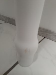 Esstisch mit Schublade Küchentisch Tisch Massiv Kiefer Speisetisch massiv (60x70 cm, Grau) Kunden-Foto 3