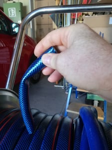 Tubo da giardino Vartco azzurro 3/4" 100m 4 veli 22 bar Foto del cliente 1