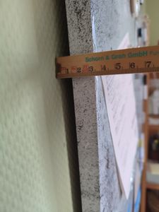 Navaris Magnettafel Magnetpinnwand Memoboard zum Beschriften - 90x60 cm Notiztafel div. Designs - Tafel abwaschbar mit Magneten Stift Kunden-Foto 1