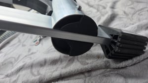 SEVICO Teleskopleiter 7,2 m Aluminium Leiter Ausziehbar Klappbar Anlegeleiter 150 kg Tragkraft B043 Kunden-Foto 1