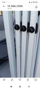 FCH Faltpavillon 2 x 2m Pavillon mit 4 Seitenwänden, Fenster, Festzelt mit UV-Schutz, mit 4 Seitenteilen, Gartenzelt, Festzelt Kunden-Foto 15