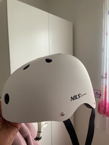 Skaterhelm Kinder Erwachsene Fahrradhelm belüftet Verstellbar Sicherheitshelm für Fahrrad BMX Skateboard Scooter 52-56cm schwarz S Kunden-Foto 1